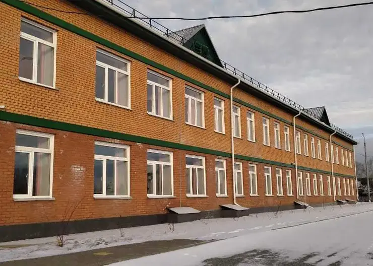 В Первомайске Красноярского края построили новую школу на 115 мест