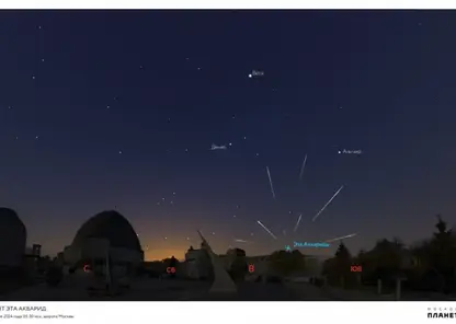 В небе над Красноярском можно будет увидеть звездопад