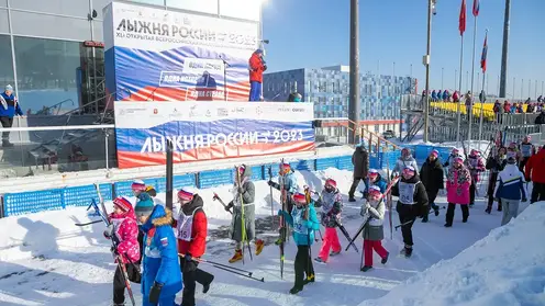 На острове Татышев в Красноярске пройдет всероссийская массовая гонка «Лыжня России»