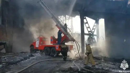 Крупный пожар произошел на Шагонарской ТЭЦ в Республике Тыва, пострадали 23 человека